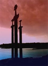 The Sword in Stone Monument at Hafrsfjord